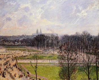 The Tuileries Gardens, Winter Afternoon